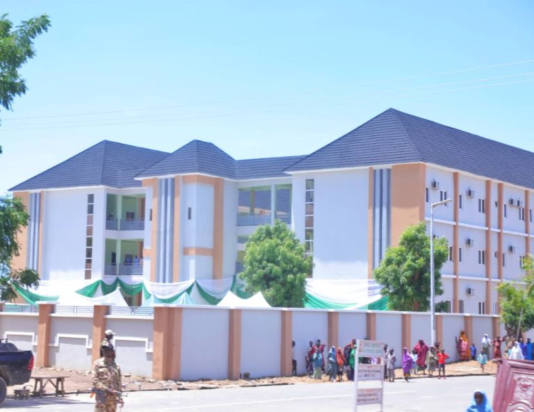 Zulum Commissions Nursing College, Teachers’ Quarters, Market Shops in Gwoza