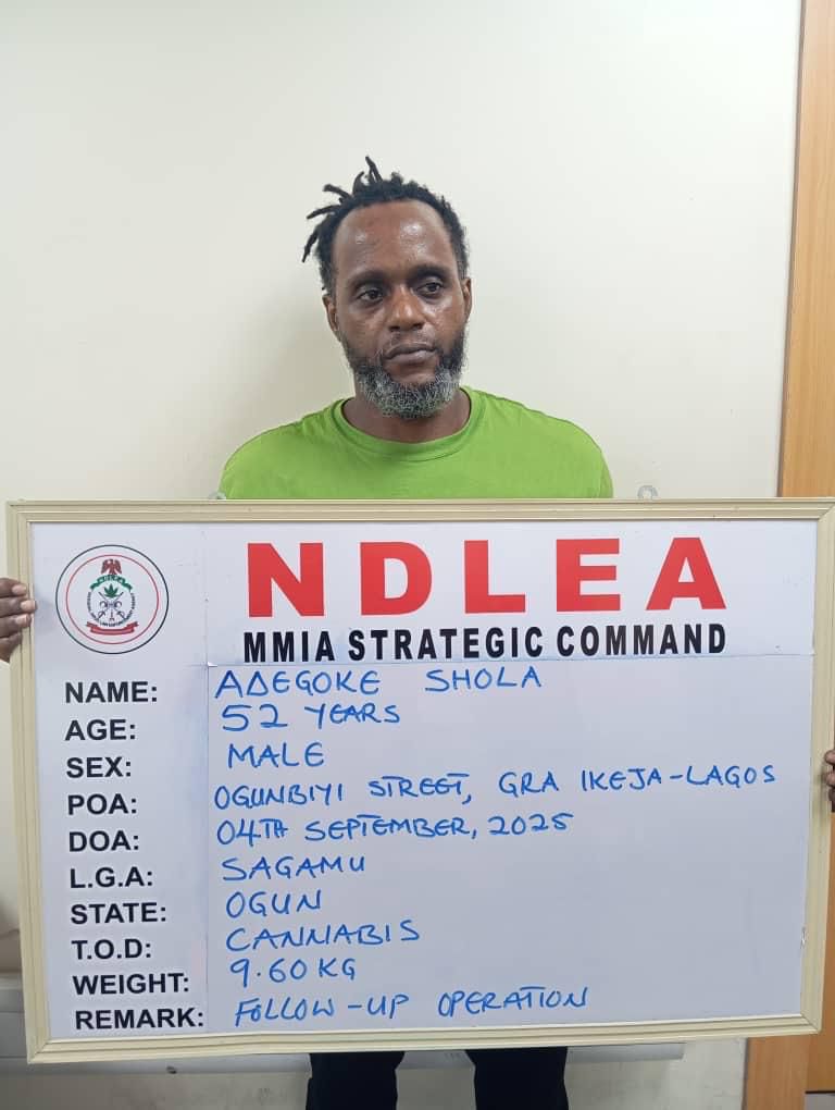 NDLEA Dismantles International Drug Cartel, Intercepts N5.3bn Cocaine Bound for Australia