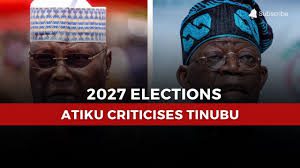 Atiku Accuses Tinubu of Targeting Opposition Ahead of 2027 Polls Presidency Denies Clampdown Allegation