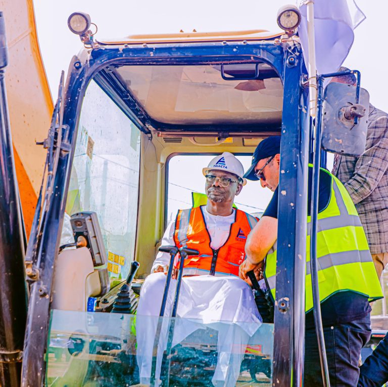 Gov Sule flags-off construction of 2.6km twin flyover along Nyanya-Mararaba Keffi high way