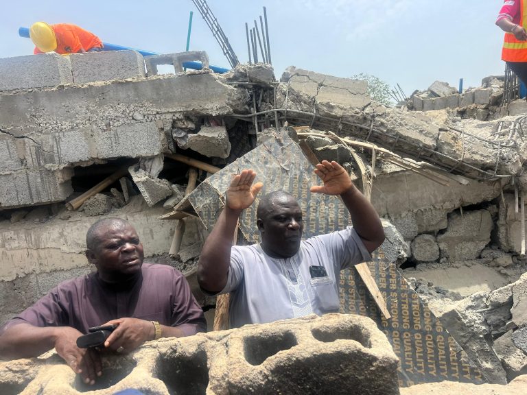 Eight Injured, Nine Escape as Building Under Construction Collapses in Abuja