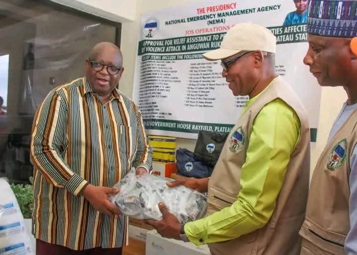 NEMA Donates Relief Materials to Victims of Angwan Rukuba attack in Plateau