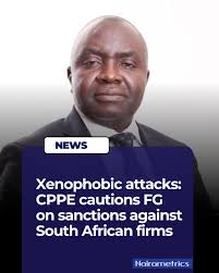 Xenophobia: CPPE Warns Against Retaliatory Attacks on South African Businesses in Nigeria